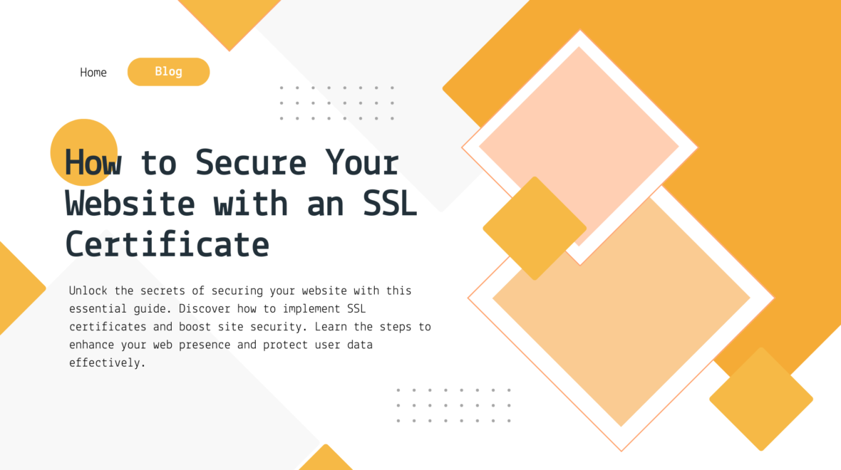 How to Secure Your Website with an SSL Certificate