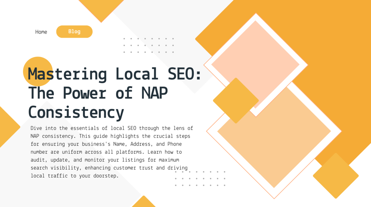 Mastering Local SEO: The Power of NAP Consistency